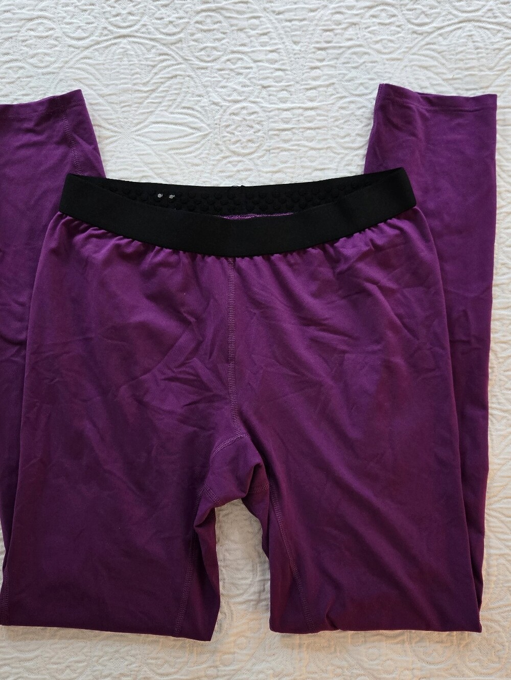 Columbia Purple Active Leggings Base Layer Medium